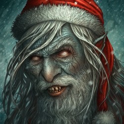 Плохой Санта. Иллюстрация Керема Бийта